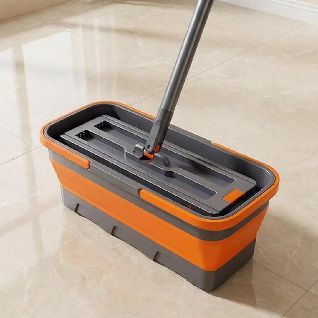 Heavy-Duty Household Mop with Ergonomic Stainless Steel Grip