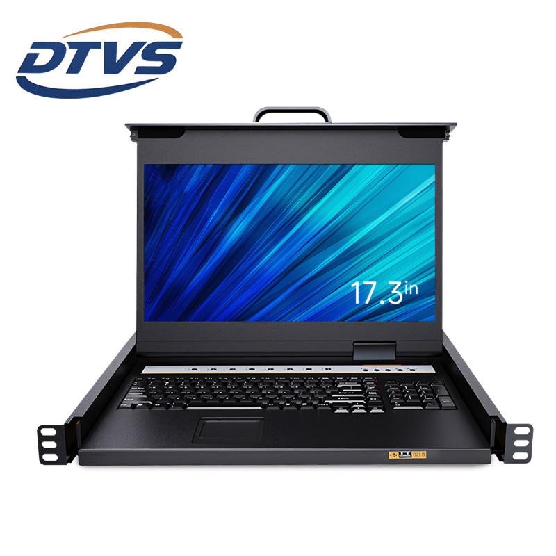 KVM-коммутатор 16 портов HDMI, 1U, с LCD 17"