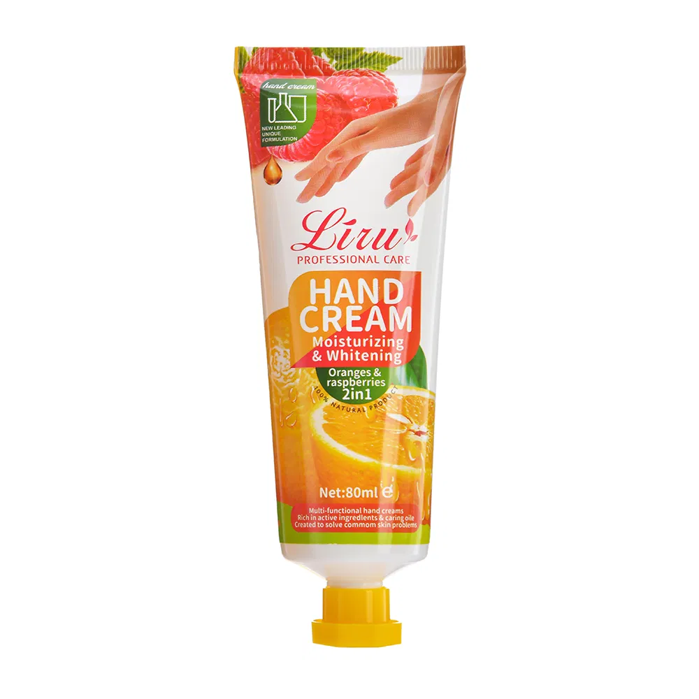Liru Best Orange Fragrance Whitening Anti-Drying Moisturizing Hand Cream