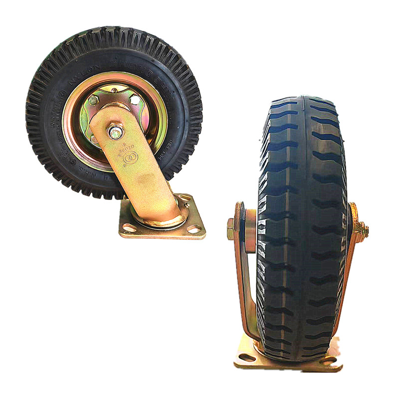 Globe Factory Wheels and Casters Rubber Castor Pneumatic Caster Inflatable Wheel China