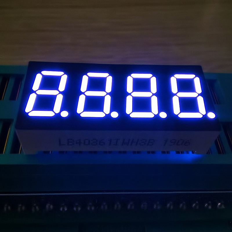 4 Digit 0.36" 7 Segment LED Display Common Anode for Instrument Panel