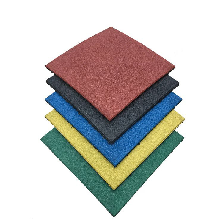 Sports Indoor Commercial Interlocking Rubber Mat Protective Gym Floor Roll Rubber Flooring