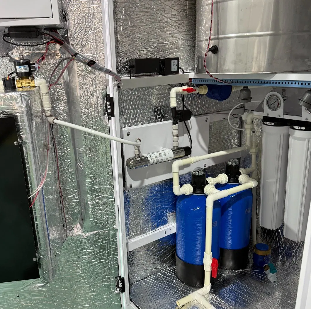 Water Treatment Equipment Bottle Filtration Reverse Osmosis Pure Drinking Water Vending Machine for ATM Cold Water Dispenser Station