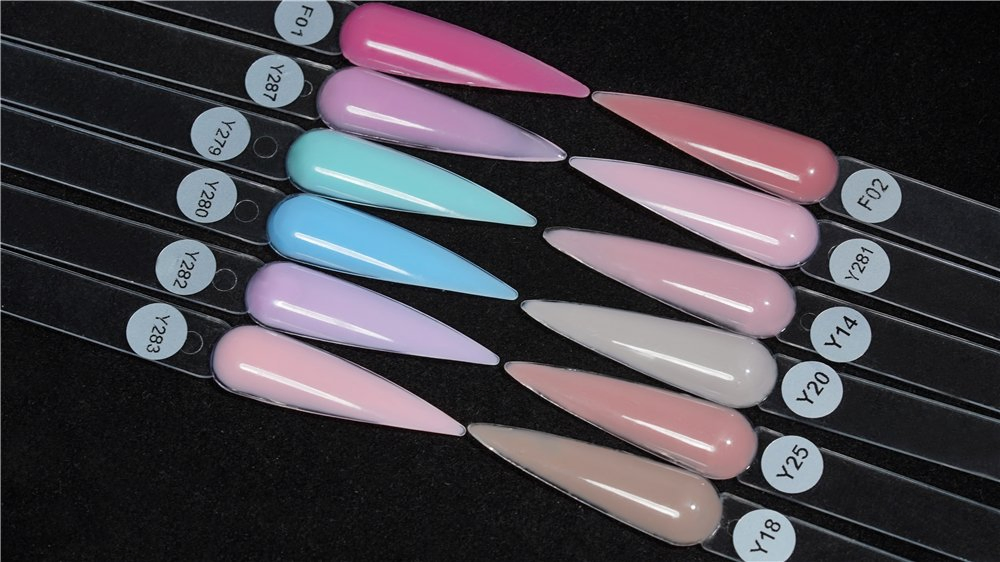 10 Color Customized Private Label Soak off Nail Art LED UV Builder Gel for Nail Extension
