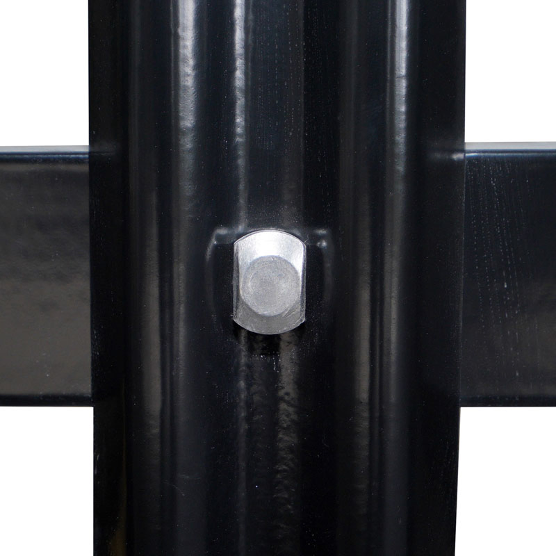 Powder Coated 2.4m High 'w' Section Palisade Security Fencing