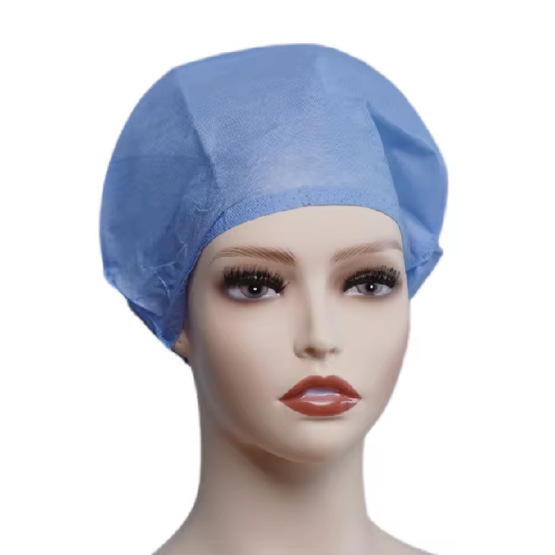 Disposable Surgical Cap Hair Nets Non-Woven Disposable Doctor Nurse Cap Surgeon Cap