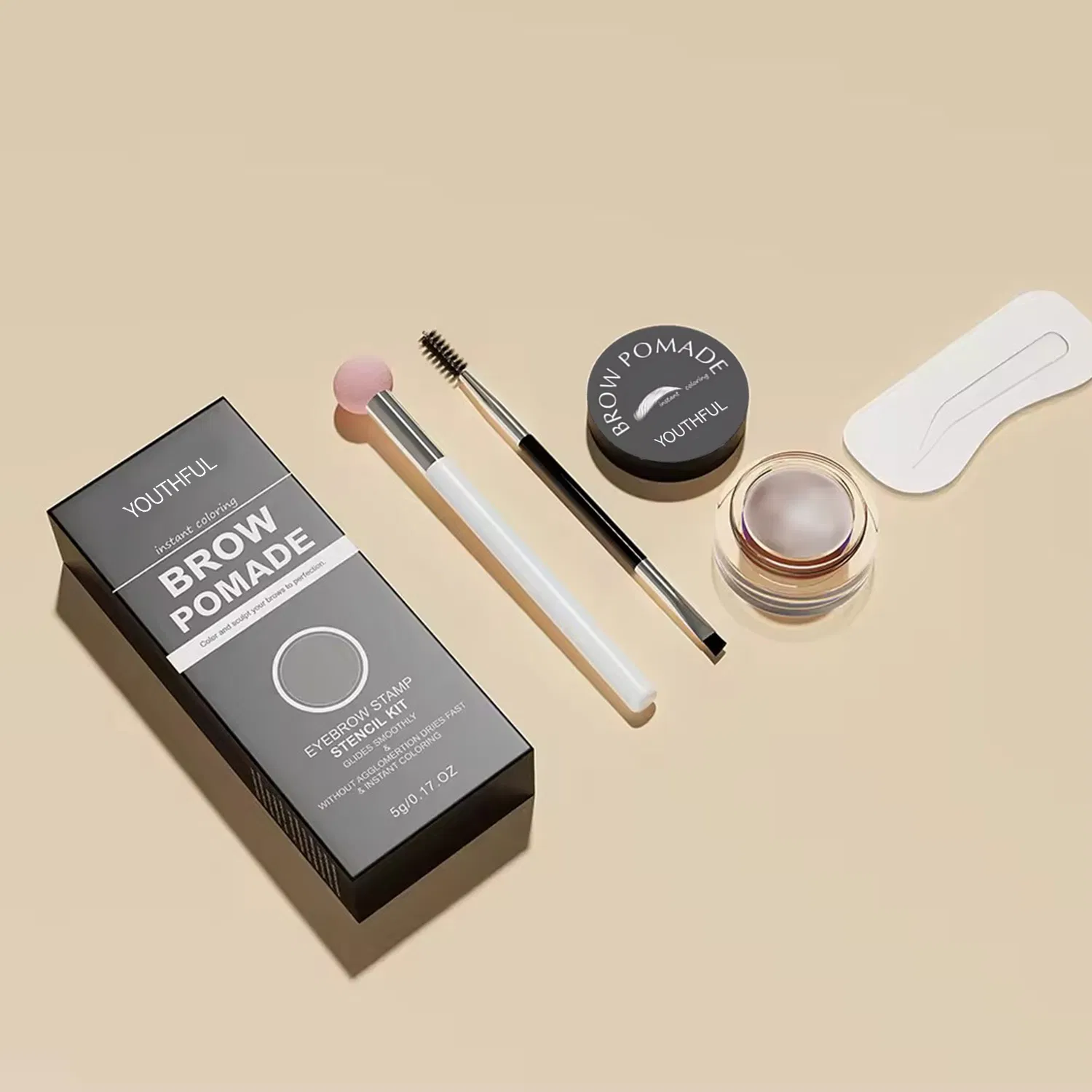 Waterproof Non-Removing Makeup Lazy Dye Eyebrow Cream