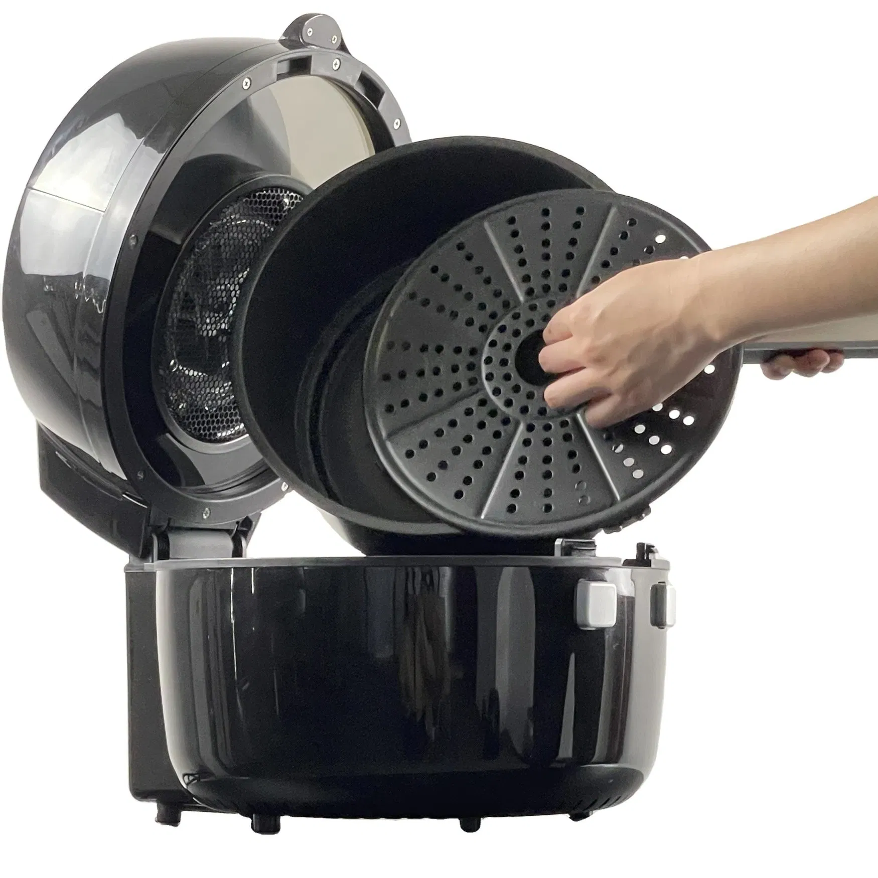 Good Style Factory New Product Round Pressure Cooker Non-Stick Air Fryer