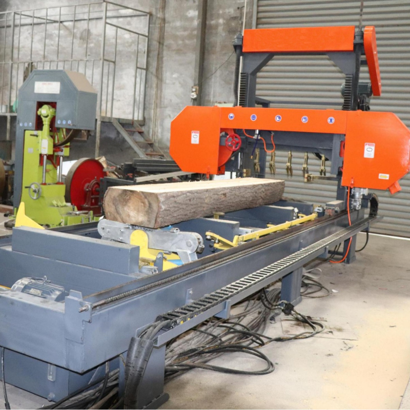 Ленточная пилорама для больших бревен до 1000 мм усиленная