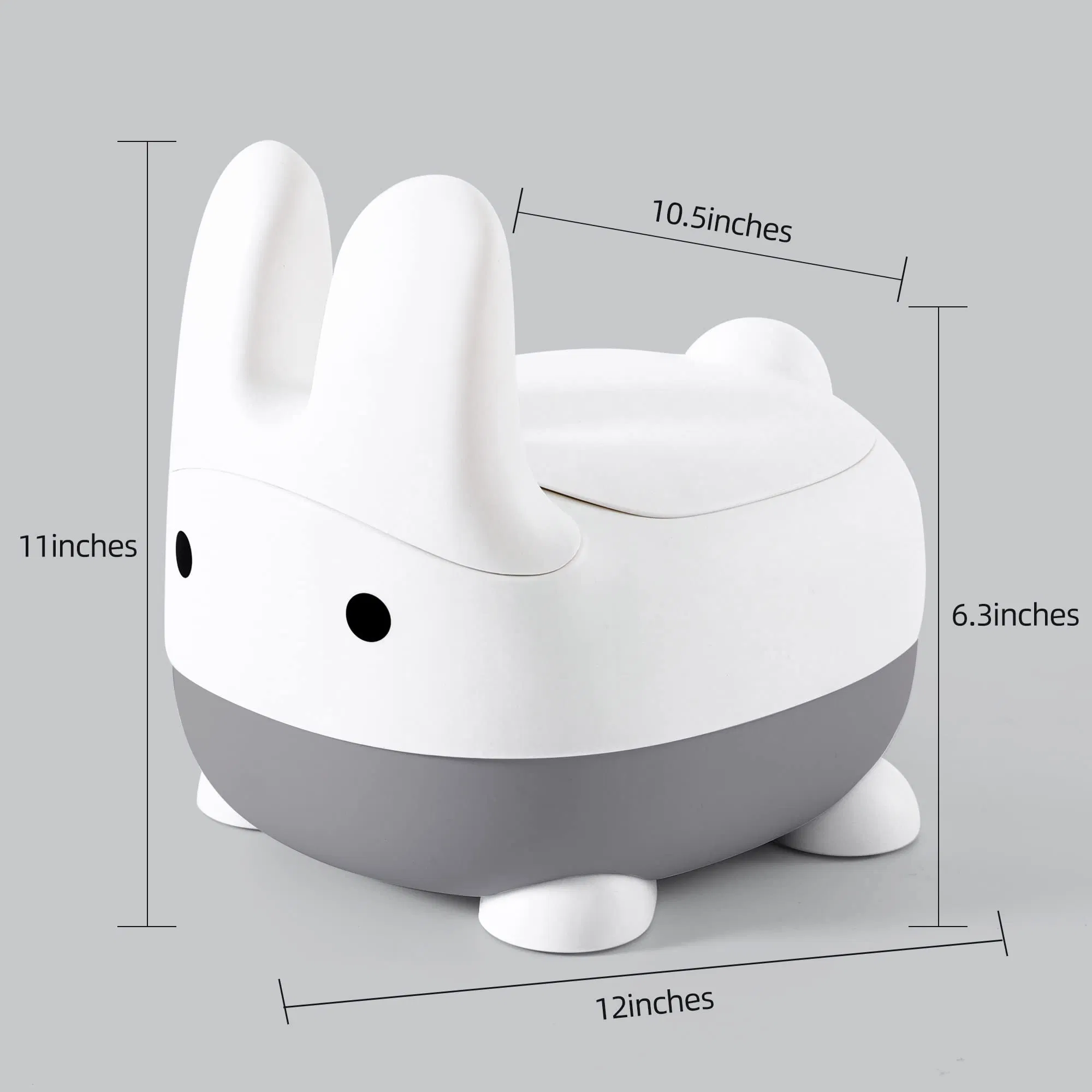 Bunny Potty Training Chair Cute Toddler Clean Travel Seat Boys Girls Toddler Potty Seat