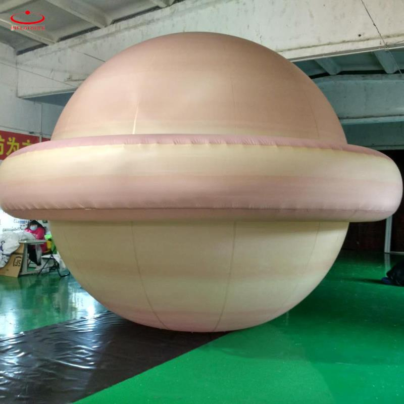 Inflatable PVC/Oxford Nine Planet Balloon with LED Inside for Event Decoration