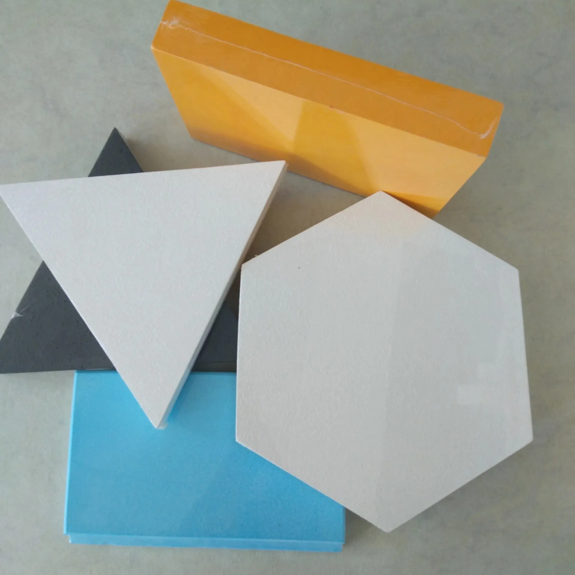 Factory Customized Fiberglass Acoustic Ceiling Tiles Sound Absorption Glass Wool Acoustic Panel