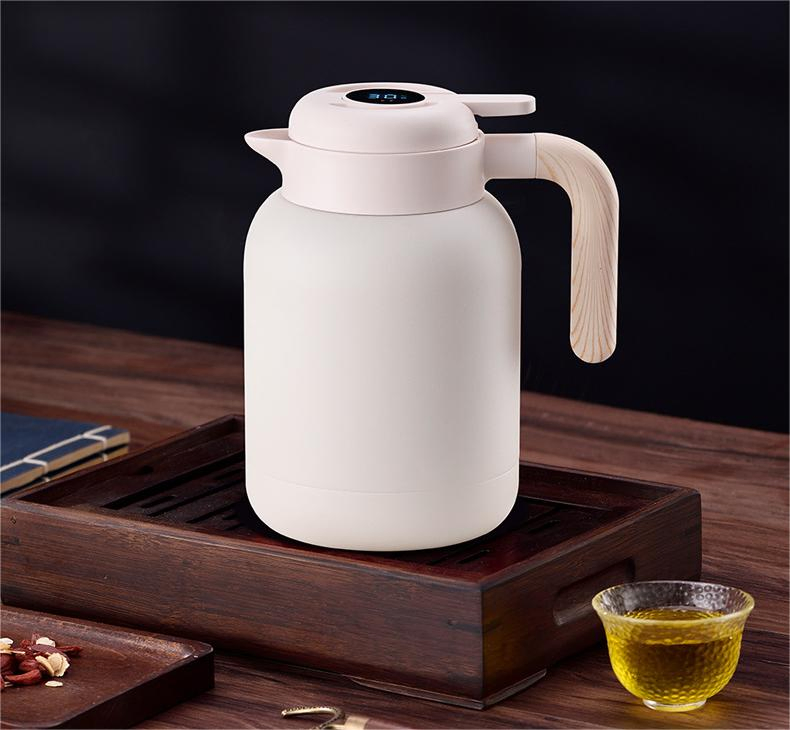Stainless Steel 316 Large Capacity Insulated Water Kettle with Temperature Display
