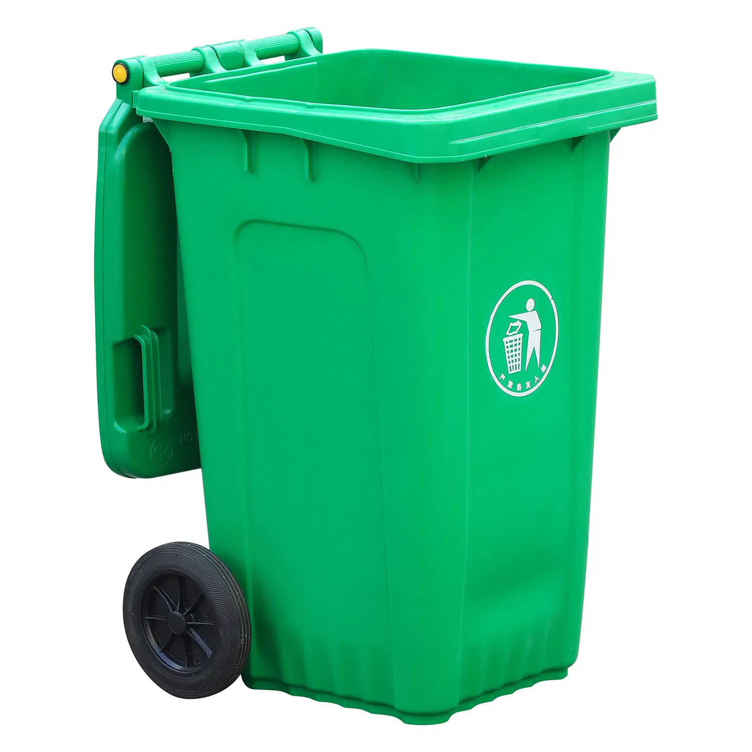 Колесный мусорный бак HDPE 240-360 л для улицы