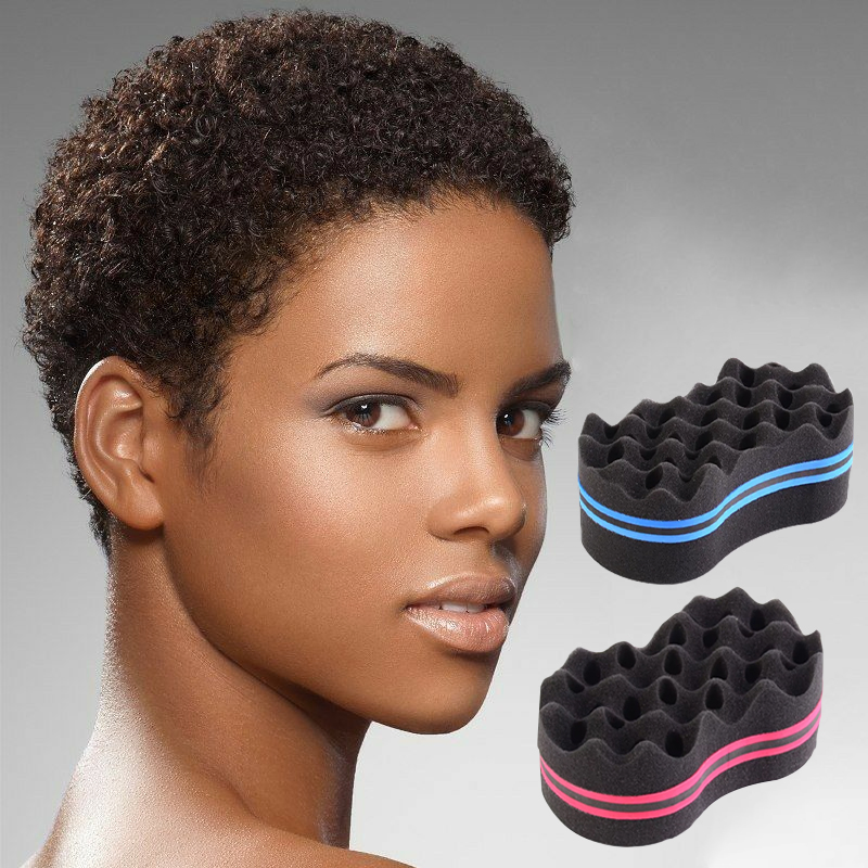 Curl Sponge New Magic Durable Two-Sides Other Hair Styling Tools Black Men Sponges for Hair