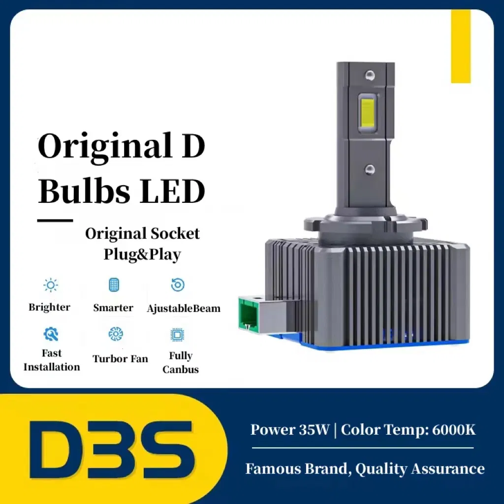 D-серия светодиодных фар D1S D2S D3S D4S для мотоциклов: прямая замена ксеноновых ламп HID