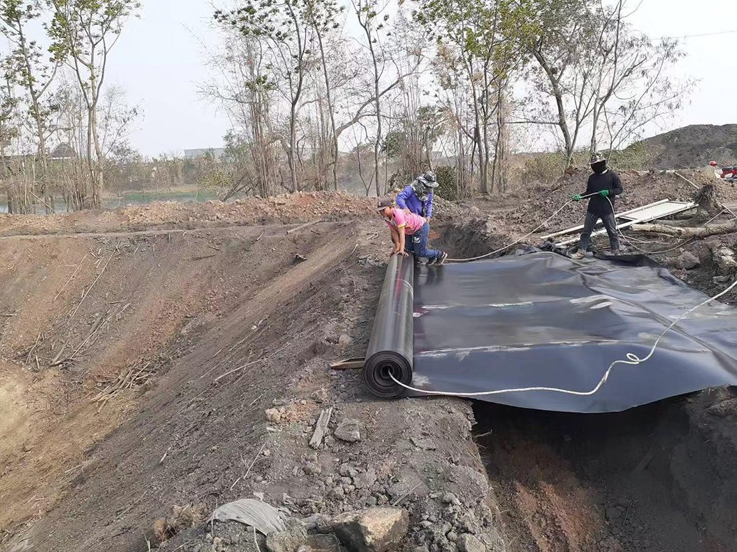 1mm HDPE Liner for Salt Field in Philippines