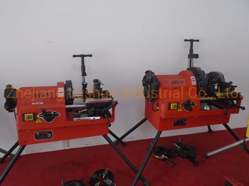 Pipe Threading Machine with BSPT/ NPT Die 1/2-3 Inch