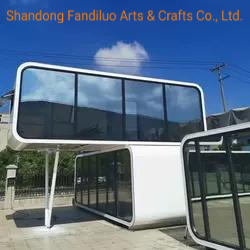 Luxury Shipping Container House Mobile Restaurant/Prefab Container Food Bar Coffee/Kiosk Shop