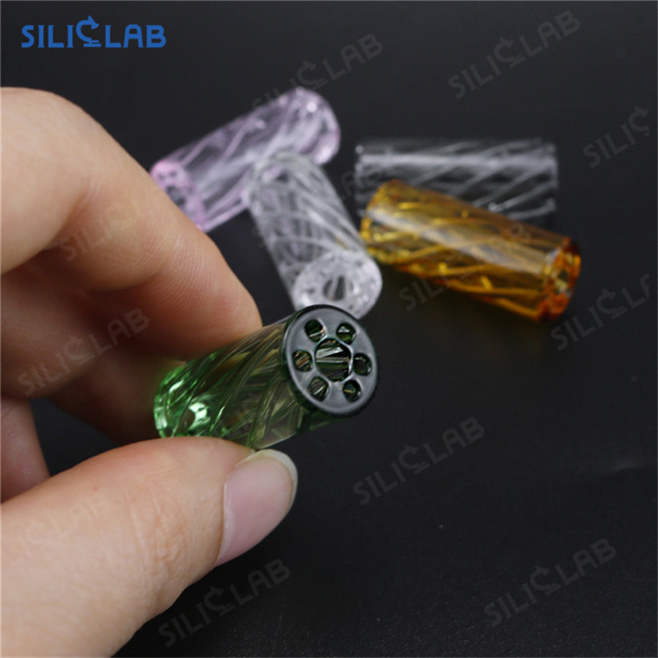 Wholesale Straight Pre-Roll Rollng Paper Smoking Accessories 7-Hole Glass Filter Tips