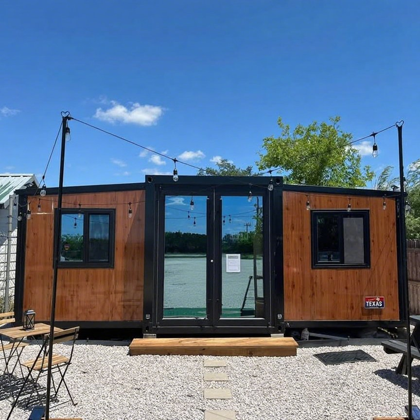 Luxury Living Modular Prefabricated 2 Bedroom Mobile Portable Prefab Expandable Container House