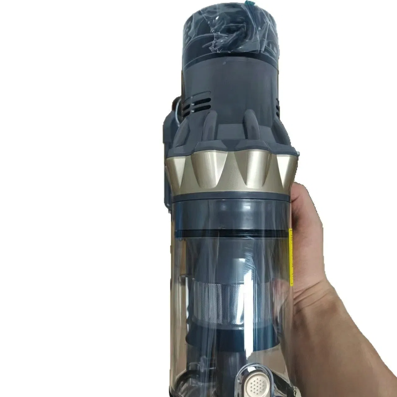 Dy V15s Rechargeable Battery-Powered Cordless Stick Vacuum Cleaner for Car & Garage Use Portable Wet/Dry Activated Carbon Filter