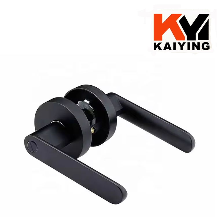 Modern Square Lever Interior Bedroom Security Durable Lever Lock