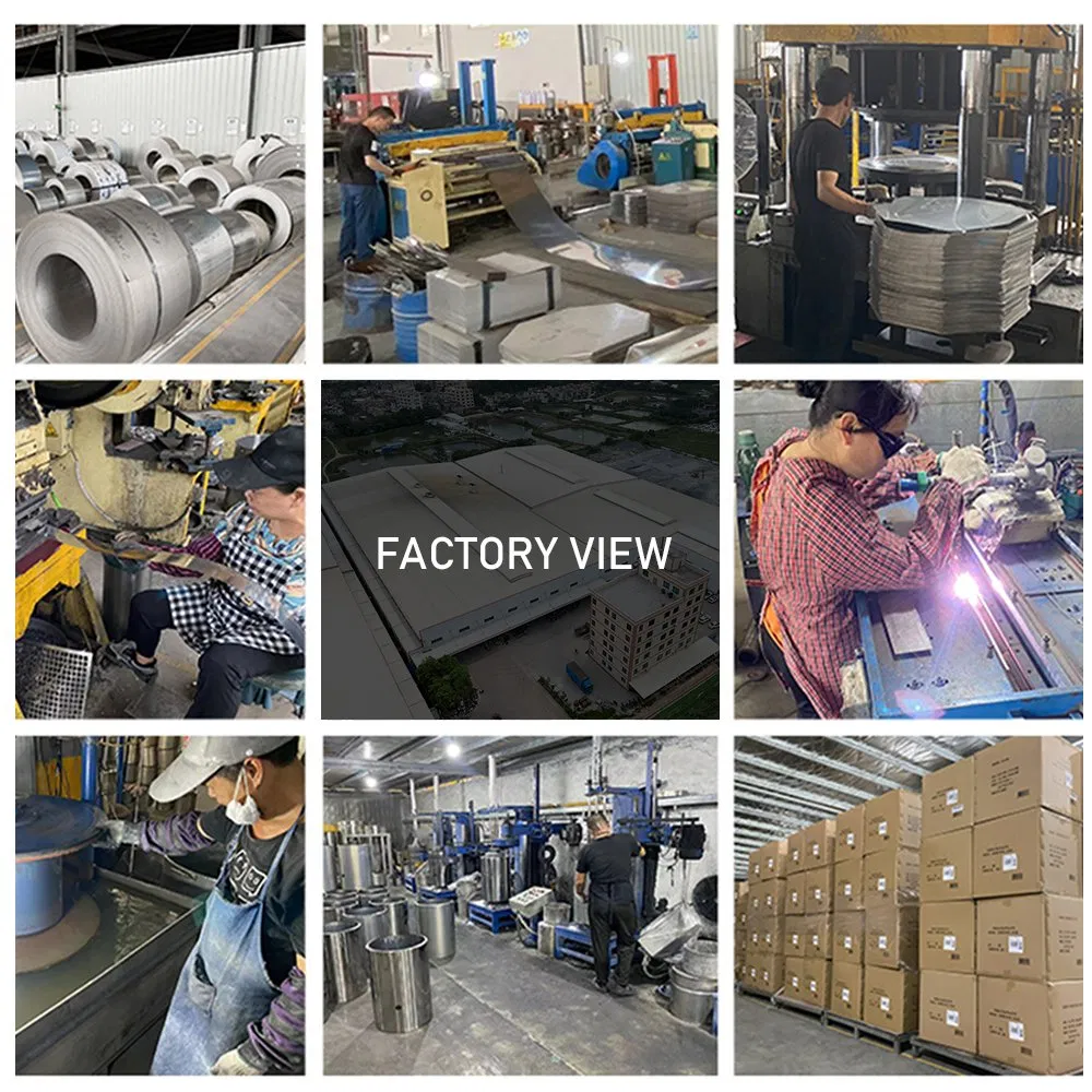 Вогнутая сковорода-гриль из нержавеющей стали для ресторана