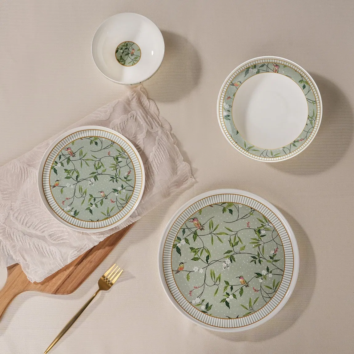 29PCS Factory Wholesale Supplier Manufacturer Tableware China Porcelain Dinner Plate Set Ceramic Dinnerware