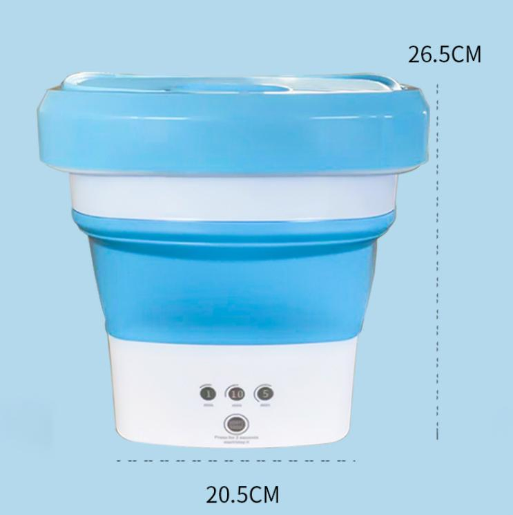 Ds-1005 Portable Washing Machine 4.5L Mini Foldable Small Machine for Apartment, Laundry, Camping, RV, Travel, Underwear, Socks, Baby Clothes Lightweight Easy