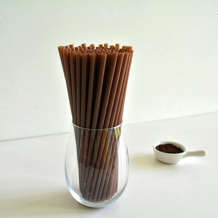 Ecolife Plastic Free 1oo% Compostable Eco Friendly Biodegradable Drink PLA Free Coffee Ground Straw