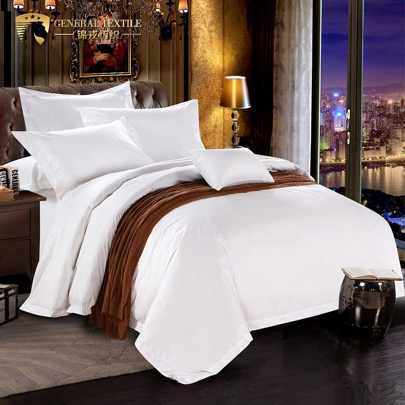Cheap Soft Cotton Luxury Custom Hotel Bed Sheets