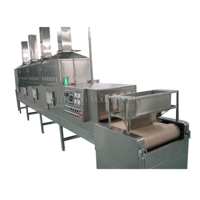 Industrial Conveyor Belt Type Microwave Tunnel Drying And Sterilizing Machine