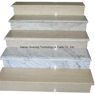 Natural Building Material Marble Steps and Granite Stone Stair