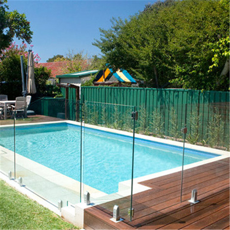 Factory Manufacture Balcony Glass Guardrail Home Pool Glass Railing Handrail Glass Fencing
