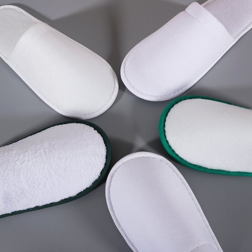 Disposable Slippers Hotel SPA Guest Use Non Woven Fabric Cheap Disposable Slipper