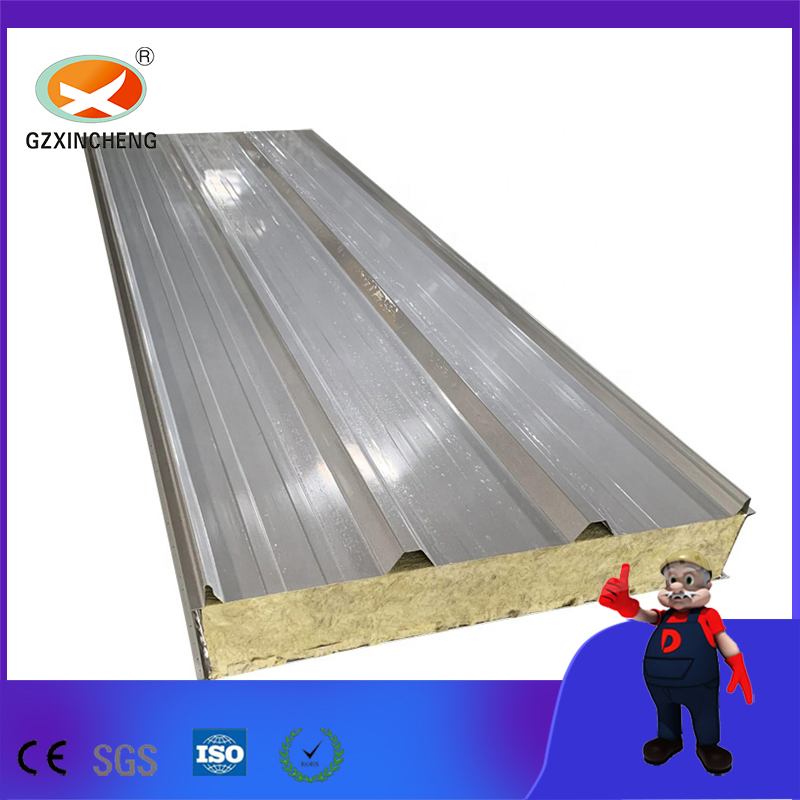 Fireproof Rockwool Sandwich Panel Mineral Wool Composite Rock Wool Insulation