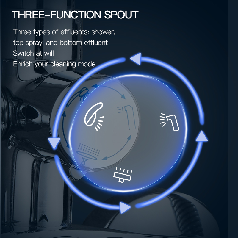 Bathroom Shower Faucet Rain Shower System Set