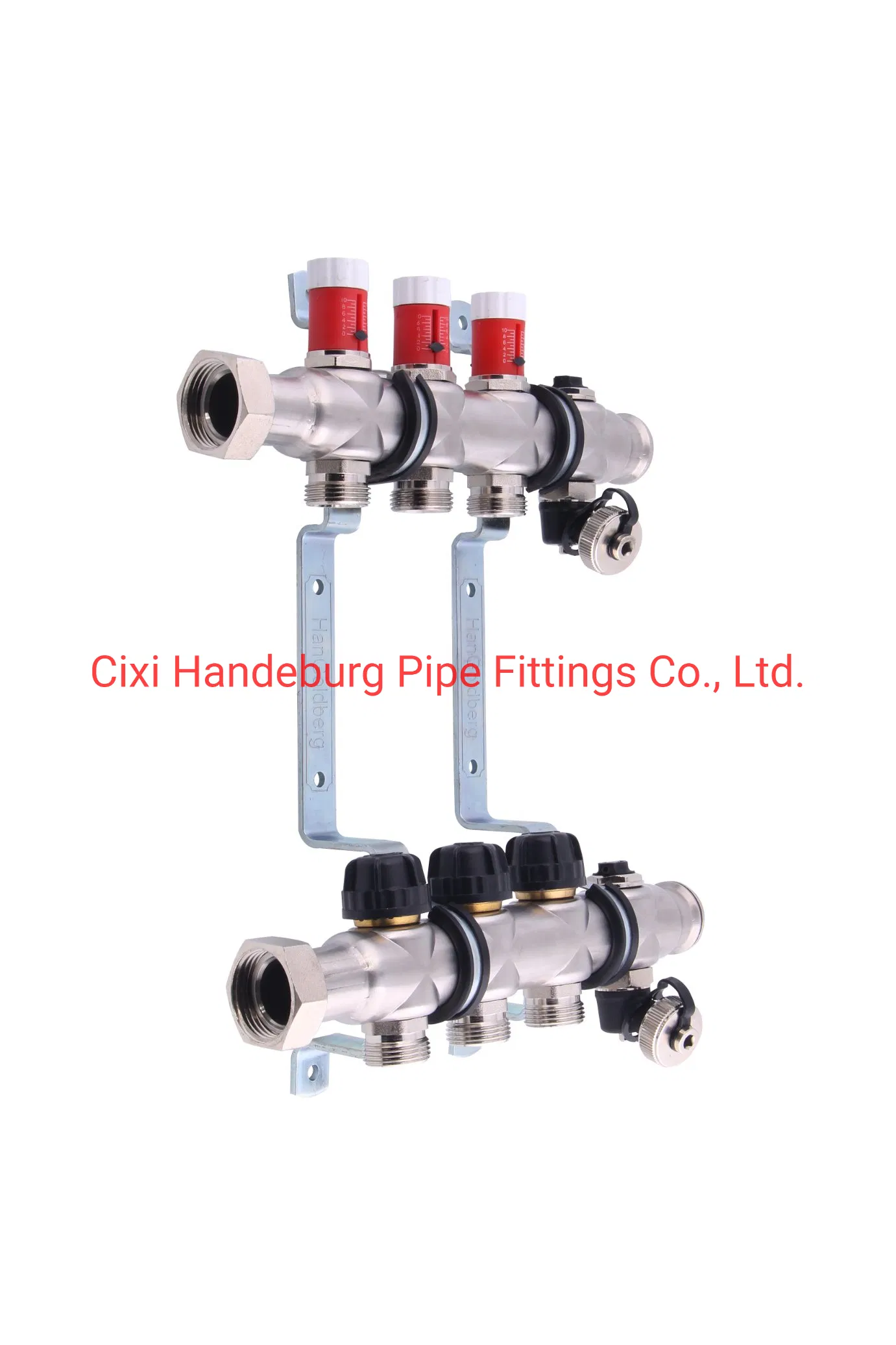 Stainless Steel 304 Manifolds with Thermostatic, Manifold for Floor Heating System