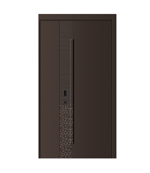 Luxury Front Door with Reliable Smart Locking System for Security