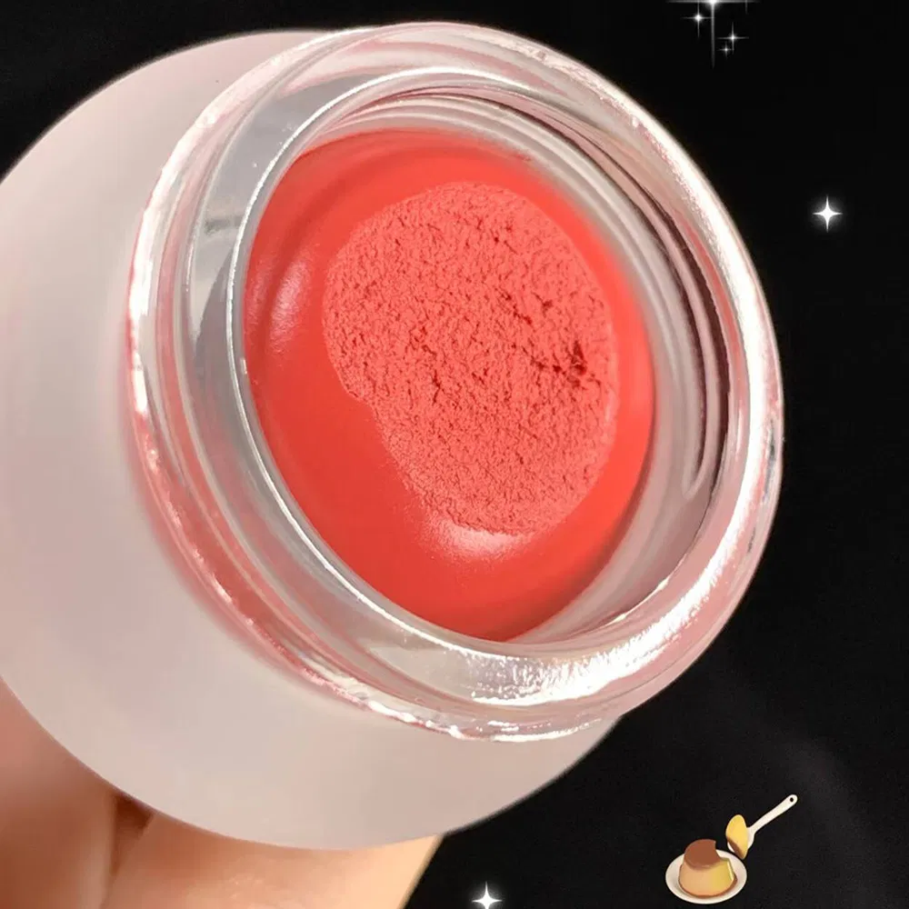 Vegan Makeup High Pigment Red Pink Matte Finish Velvet Lip Blush Cream