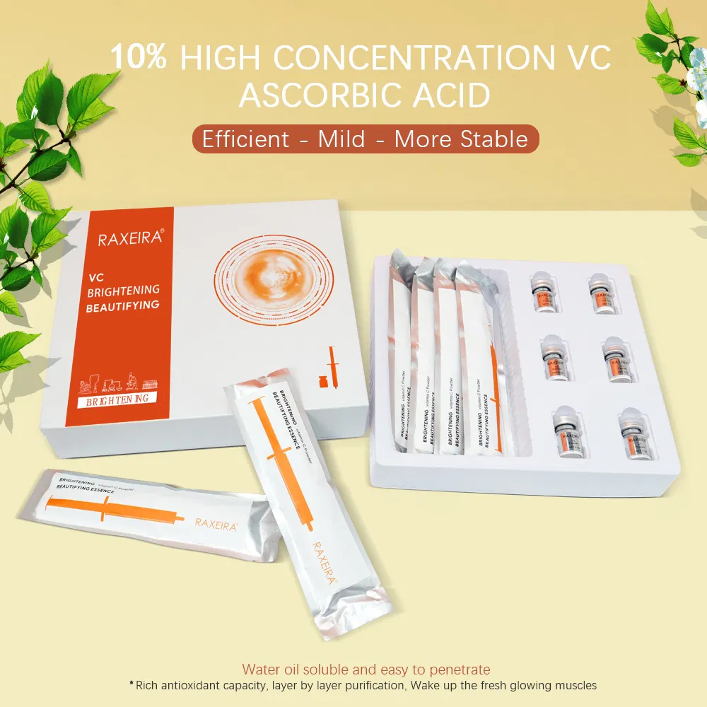 100% High Concentration Vitamin C Brightening Beautifying Essence Set