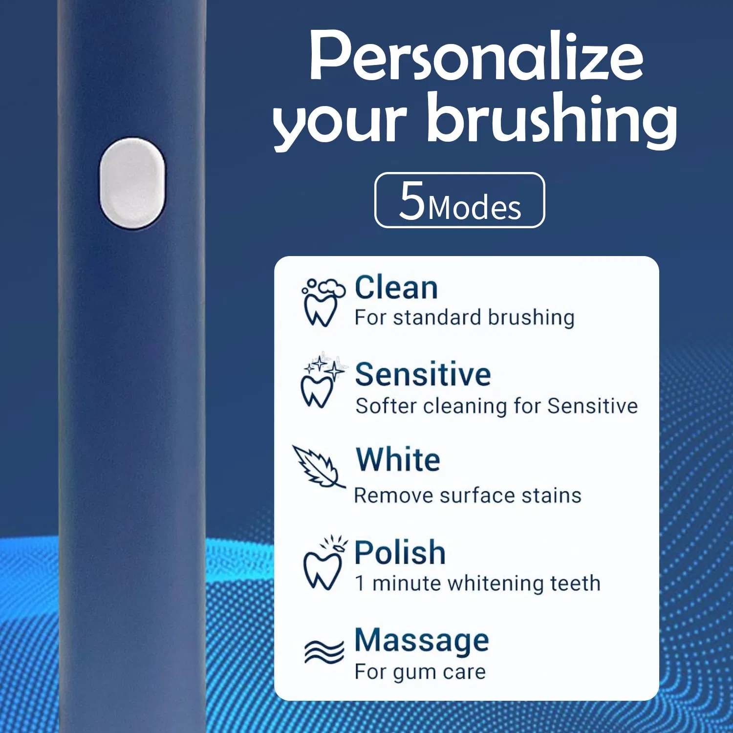 Wholesale Waterproof CE Certificates Electric Toothbrush for Oral Health Care