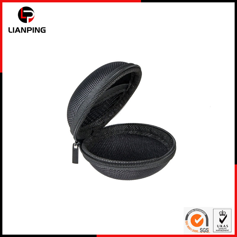 Чехол для наушников EVA, жесткий, с молнией