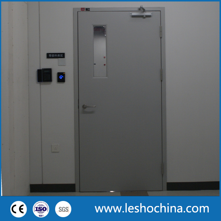 Galvanized Steel Material Fire Rated Door with 90 Minutes