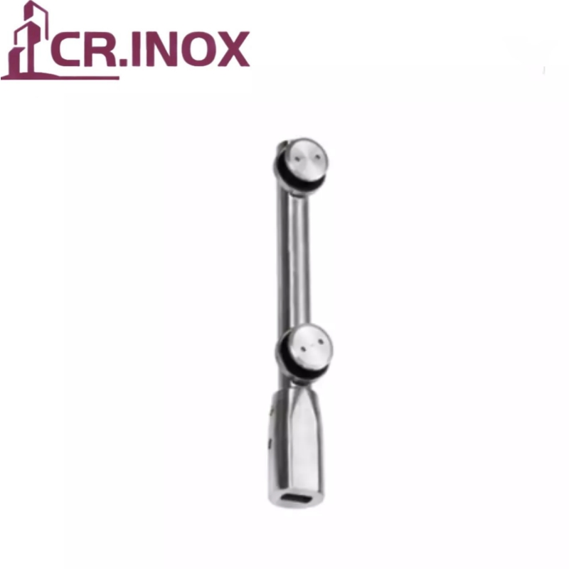 Best Quality Swing Door Glass Patch Fitting Bottom Pivot Pole Short