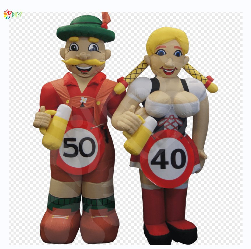 Inflatable Holland Girl Outdoor Decoration Inflatable Woman Balloon