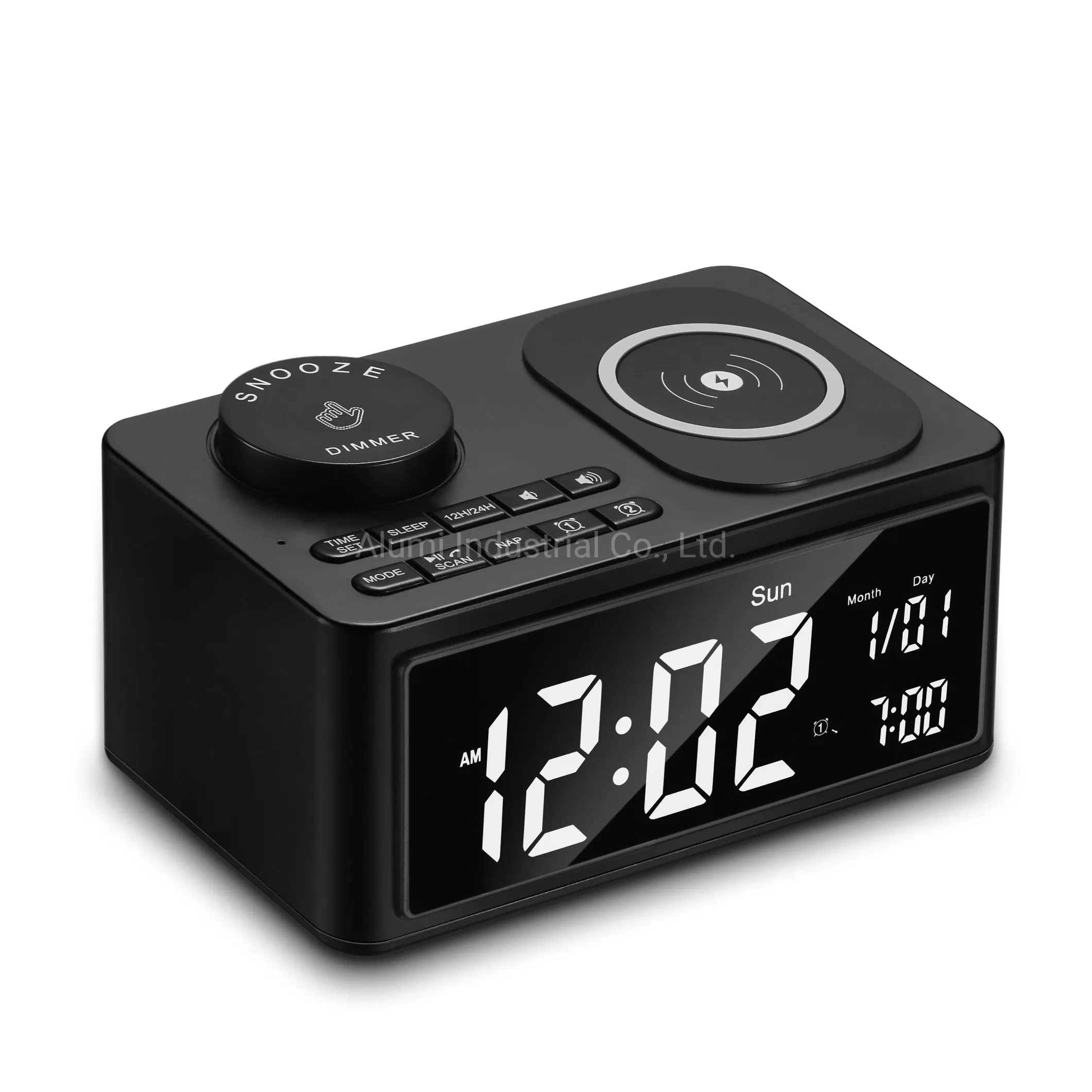 Alarm Clock Bluetooth Speaker