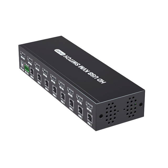 HDMI Kvm Switch USB2.0 Hot Key RS232 8 Port HD Mi Switch