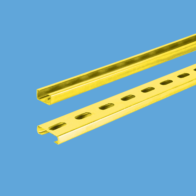 Customized C Shape Slotted Building Material Perforated Profiles Struts Channel Steel